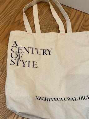 Canvas AD Architectural Digest A Century of Style Totebag
